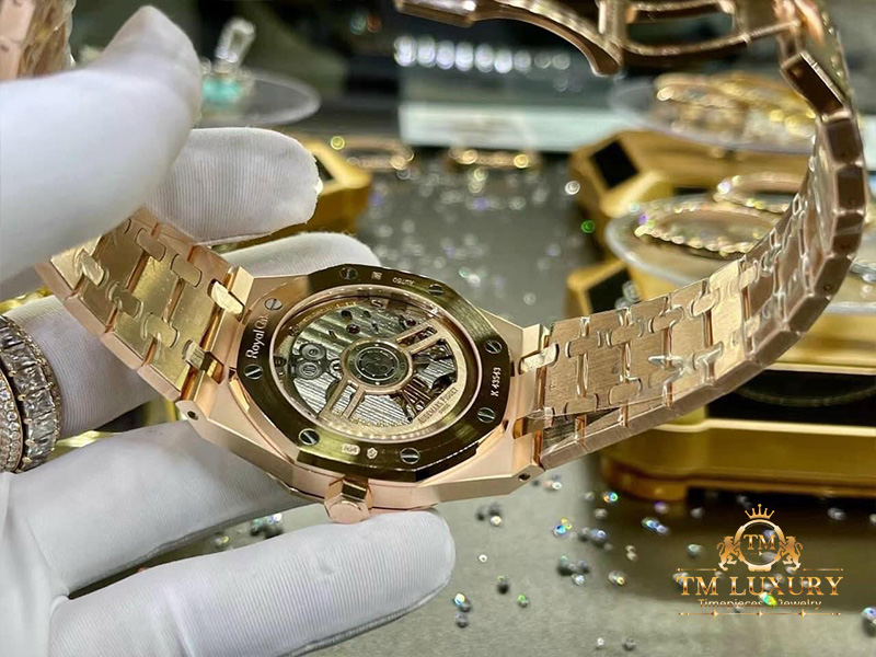 AUDEMARS PIGUET ROYAL OAK ROSE GOLD 18K CHẾ TÁC 