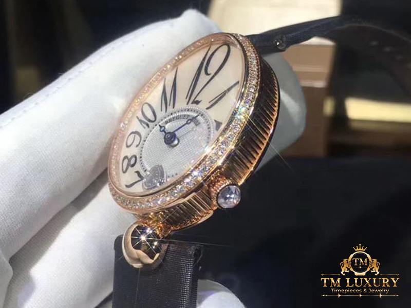 ĐỒNG HỒ BREGUET NỮ ROSE GOLD CHẾ TÁC KIM CƯƠNG THIÊN NHIÊN