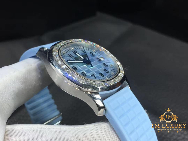 Patek philippe aquanaut  Aquanaut 5072R BLUE vàng khối kim cương 