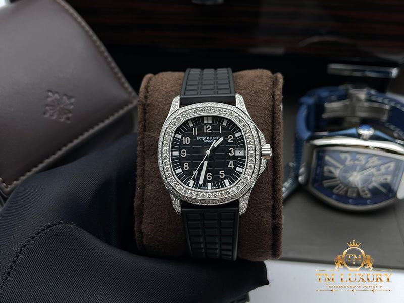 PATEK PHILIPPE AQUANAUT 5067A-001 FULL KIM CƯƠNG THIÊN NHIÊN