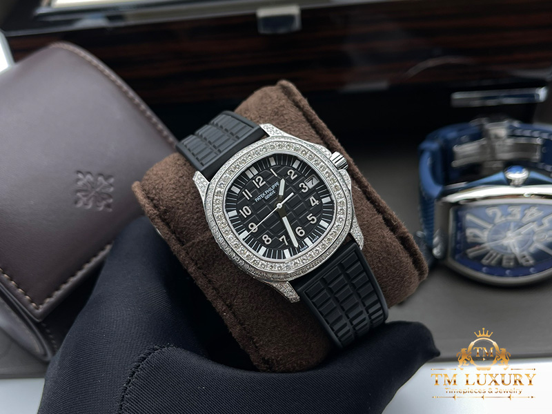 PATEK PHILIPPE AQUANAUT 5067A-001 FULL KIM CƯƠNG THIÊN NHIÊN