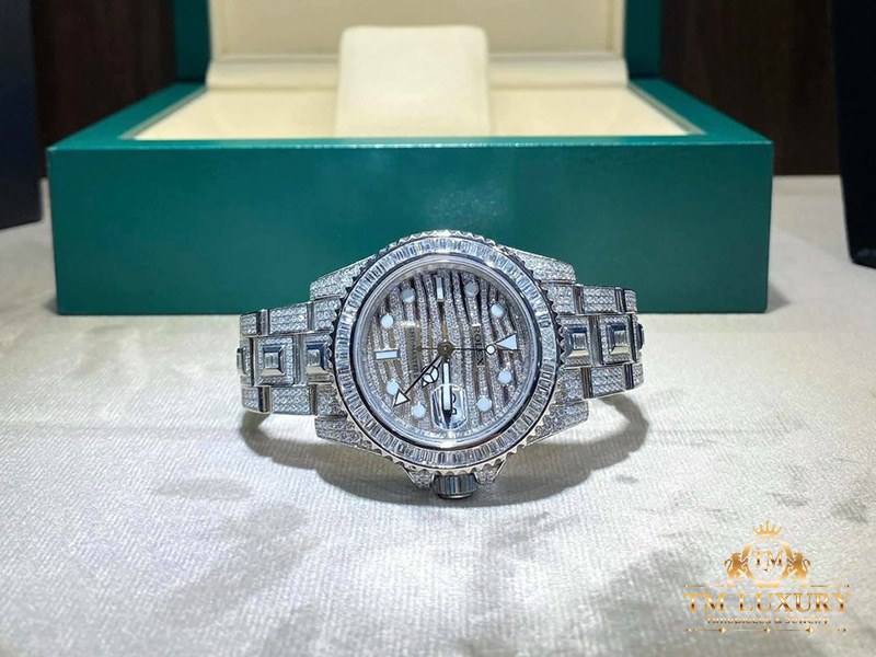 Rolex GMT Master II Custom Diamonds 