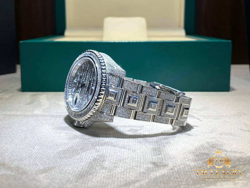 Rolex GMT Master II Custom Diamonds 