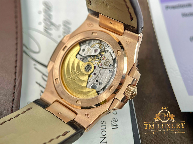 đồng hồ patek philippe nautilus 5711r 001 vàng khối 18k chế tác