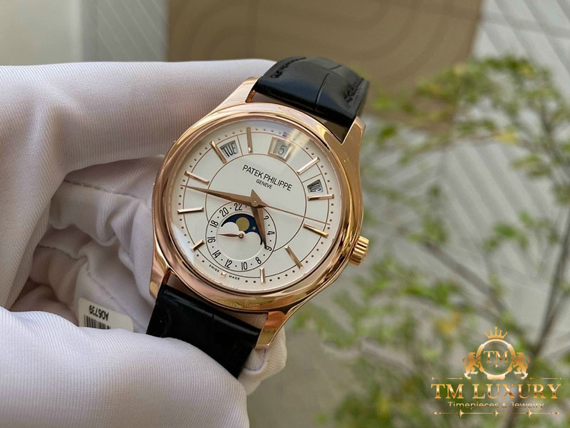 Đồng Hồ Patek Philippe 5205r 001 vàng khối 18k chế tác 