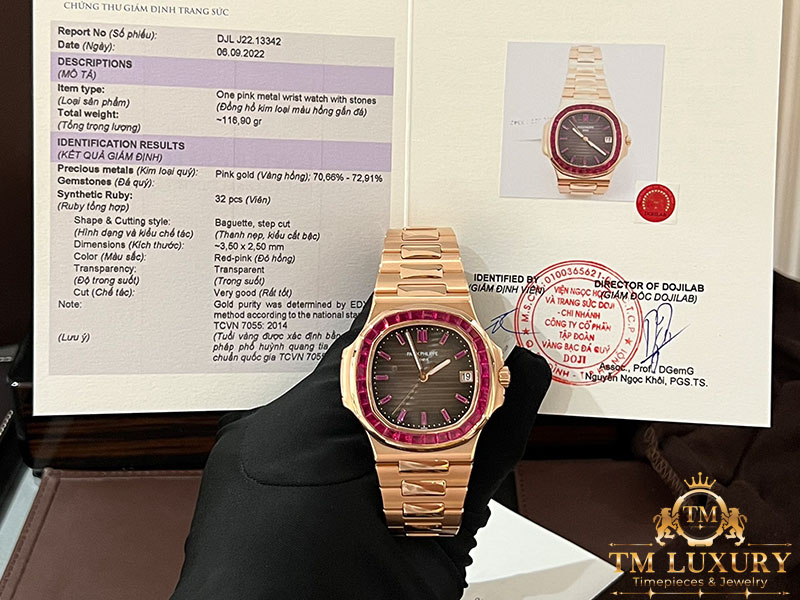 Đồng Hồ Patek Philippe Nautilus 5723/112R