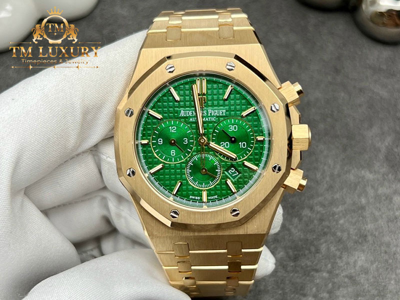 Đồng hồ Audemars Piguet Royal Oak Green Limited Editions 26331 Vàng Khối 18k