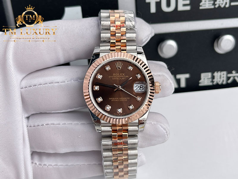 Đồng Hồ Rolex Datejust 278271 Mặt Số Chocolate 31 mm 