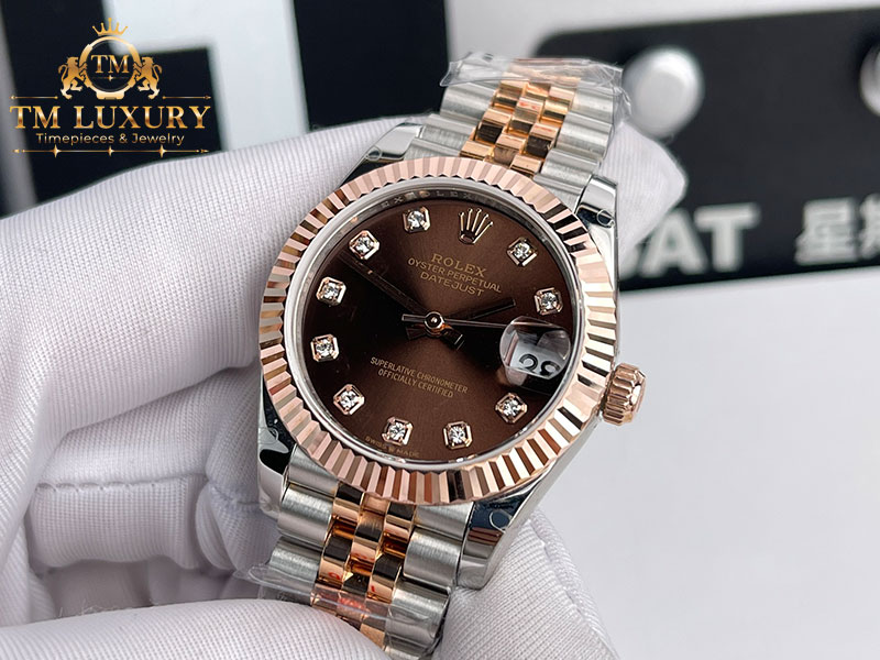 Đồng Hồ Rolex Datejust 278271 Mặt Số Chocolate 31 mm 